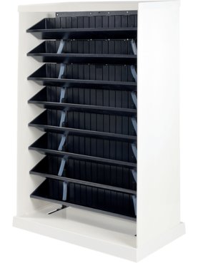NextGen Mobile Wall Two Sided With side panels, base cover, top cover and side panel connectors (4 wheels)