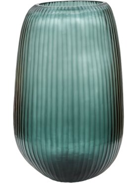 Vase Pencil Cut Blue
