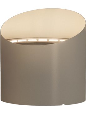 Wedge Aluminium Large Light Grey