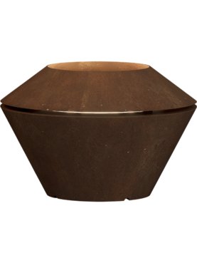 Oyster Cortensteel Large