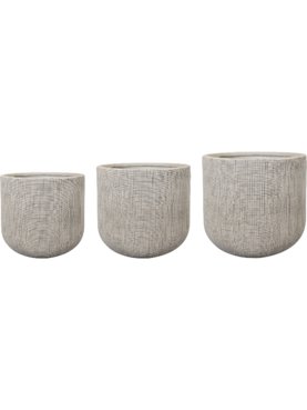 Balia Pot Concrete (set van 3)