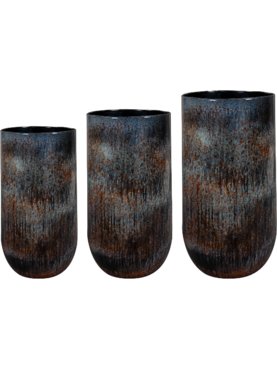 Cilia Pot Mystic Sepia (set van 3)