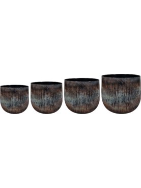 Cilia Pot Mystic Sepia (set van 4)