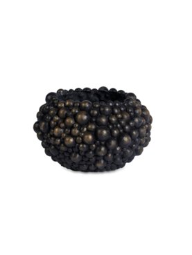 Globo Round Bowl Antique Gold