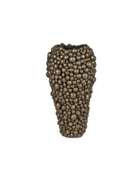 Globo Vase Antique Gold