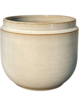 Faisa Pot Shiny White